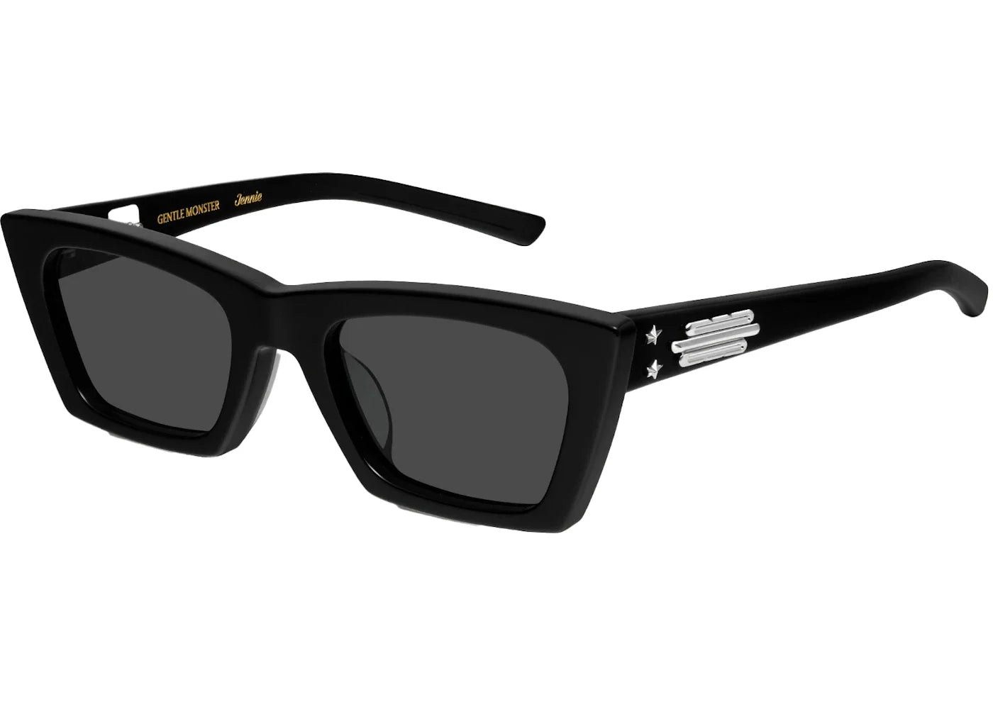 Gentle Monster X Jennie Jentle Salon Baby Pony Sunglasses Black/Silver (01)