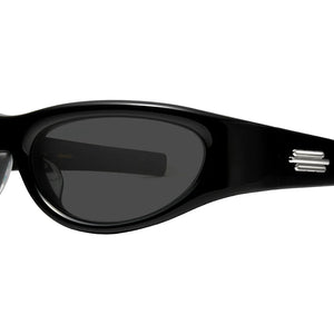 Gentle Monster X Jennie Jentle Salon Cheveux De Nini Sunglasses Black/Silver (01)
