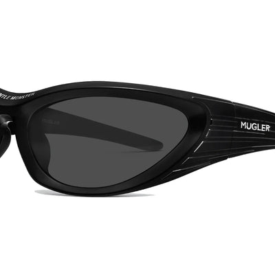 Gentle Monster X Mugler Spiral Sunglasses Black/Grey (02 M01)