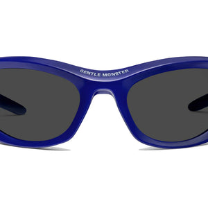 Gentle Monster X Mugler Spiral Sunglasses Blue/Gray (02 V2)