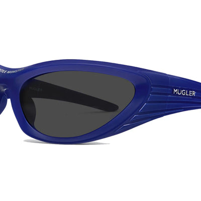 Gentle Monster X Mugler Spiral Sunglasses Blue/Gray (02 V2)