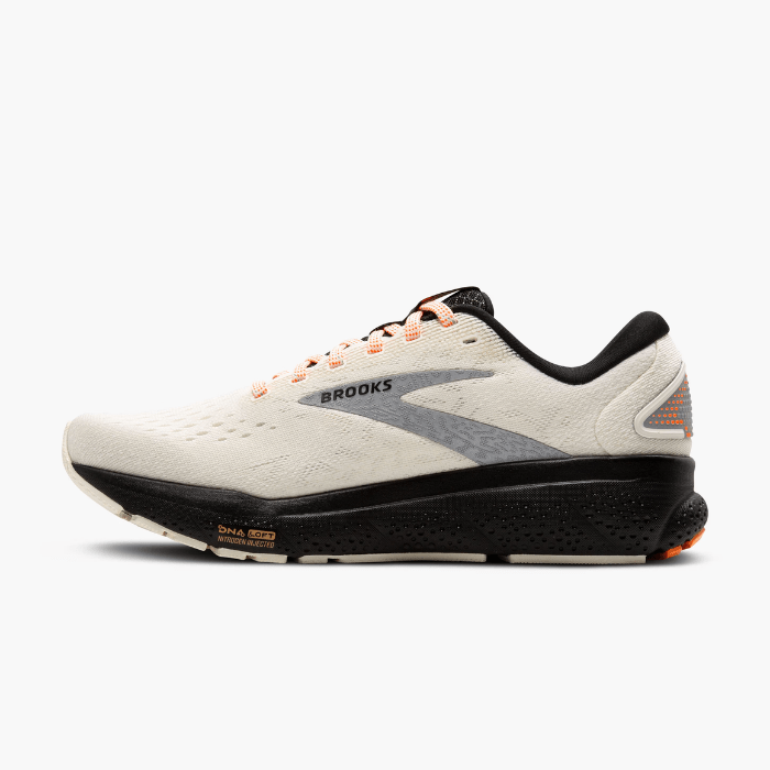 Brooks Running Ghost 16 Ecru/Orange/Black