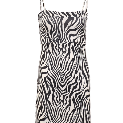 Animal Print Mini Dress