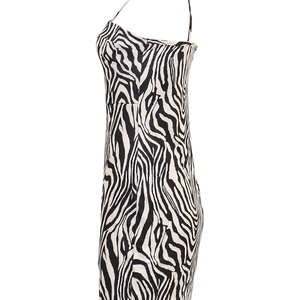 Animal Print Mini Dress