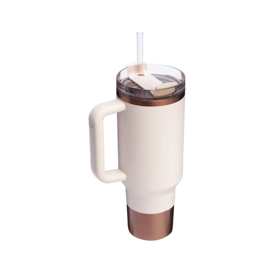Stanley Quencher H2.0 Flowstate™ Tumbler | 40 OZ Gilded Sugar