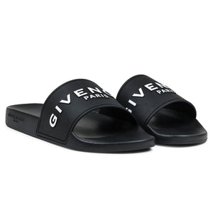Givenchy Paris 3D Black Pool Slides