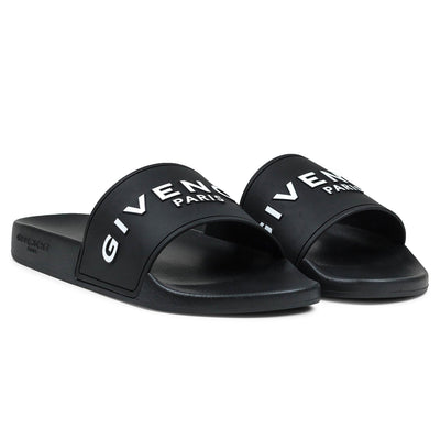 Givenchy Paris 3D Black Pool Slides