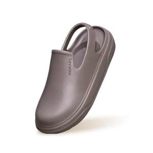 Cushers Clogs For Women : Goat Grey