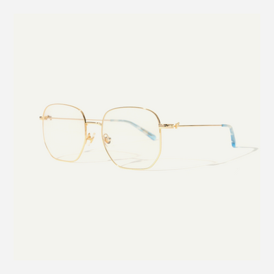 Golf Le Fleur wireframe Eyeglasses Blue