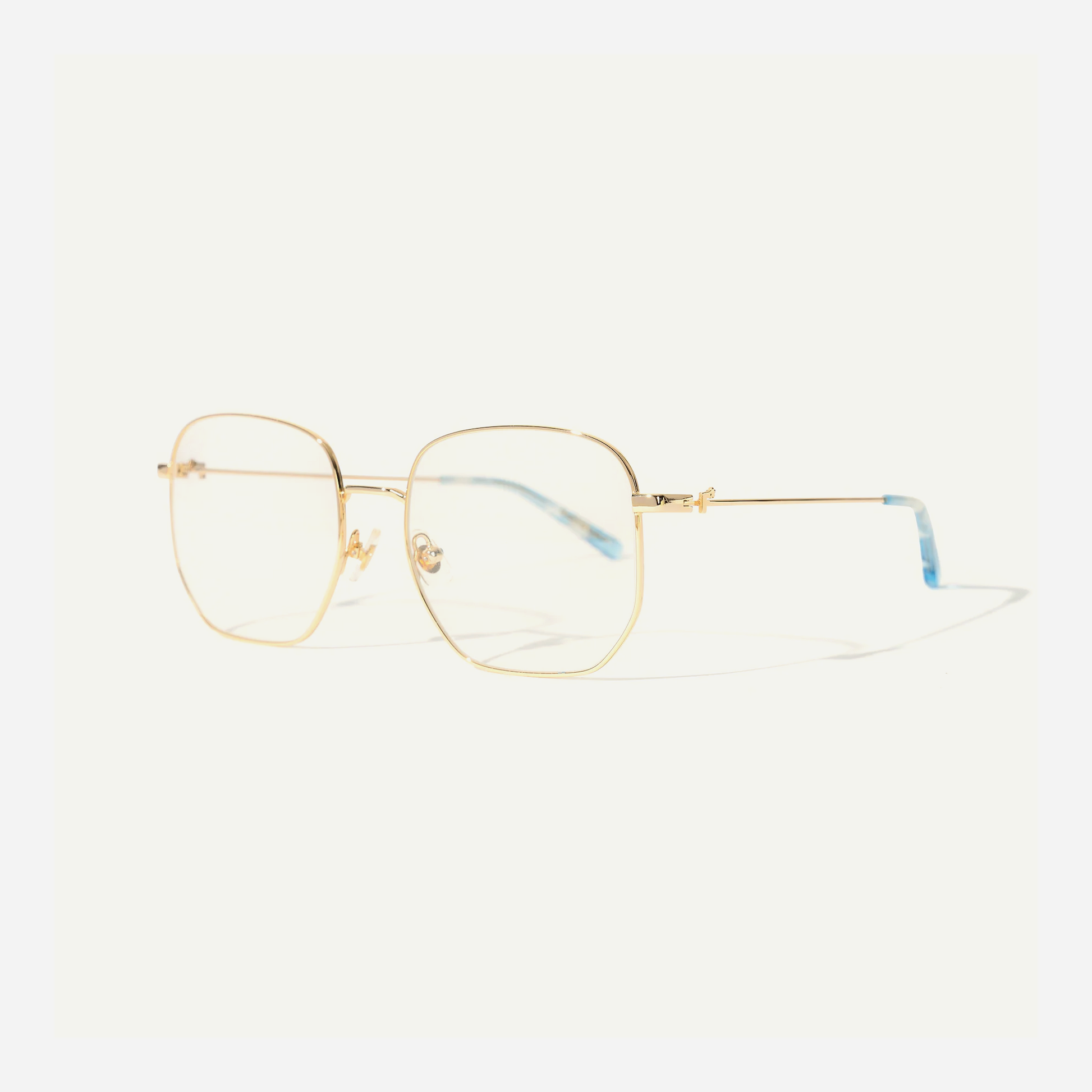 Golf Le Fleur wireframe Eyeglasses Blue