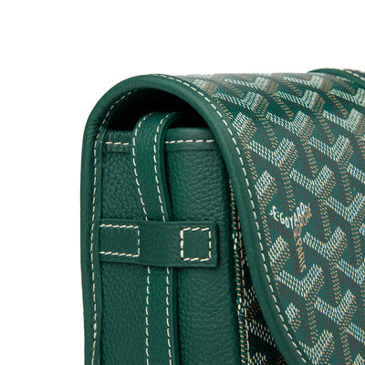 Goyard Goyardine Belvedere II Green PM Messenger Bag