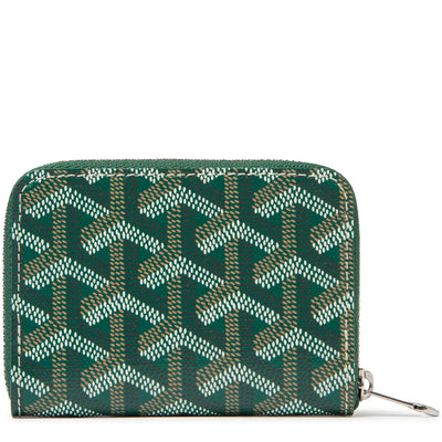 Goyard Matignon Green Mini Wallet