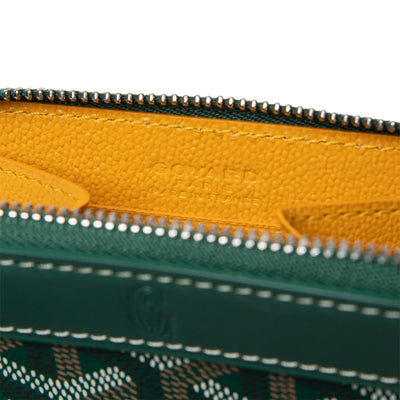 Goyard Matignon Green Mini Wallet