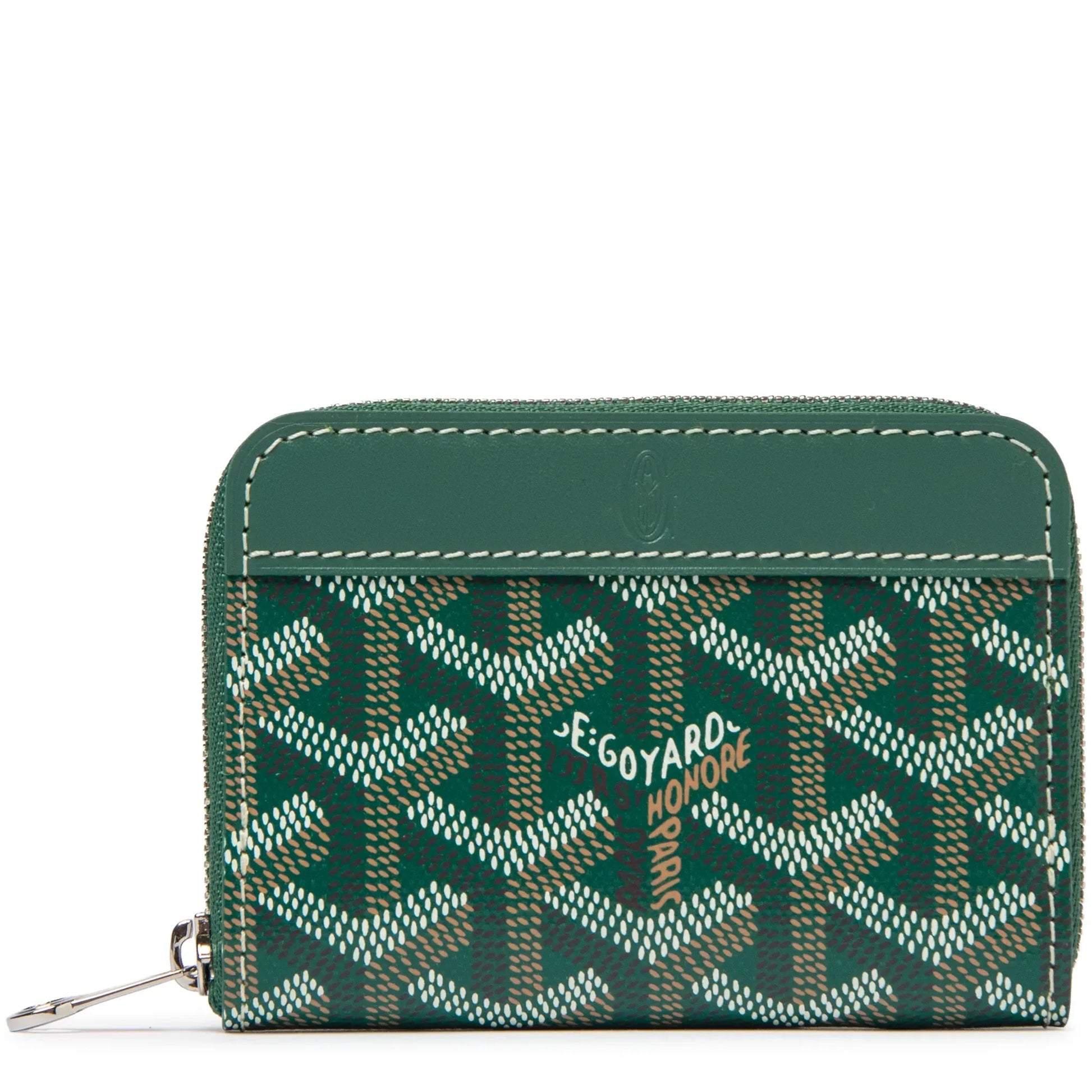 Goyard Matignon Green Mini Wallet