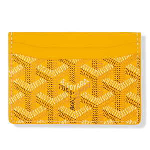 Goyard Saint Sulpice Yellow Card Holder