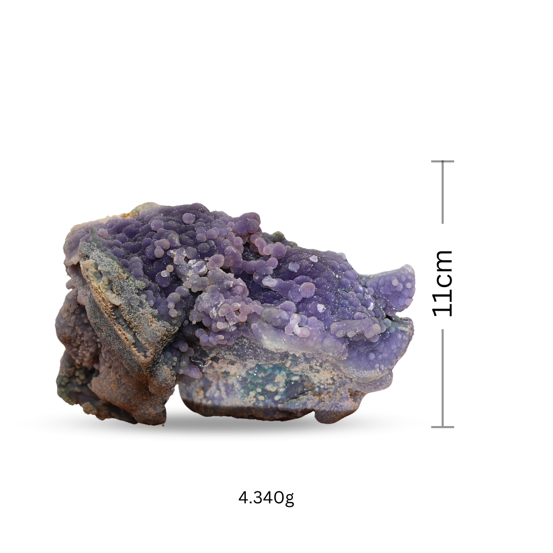 Grape Agate Raw Stone