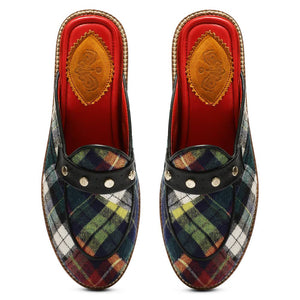 Green Tartans Mule for Women (discontinued)