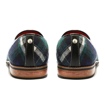 Green Tartans Slip_on for Men (discontinued)