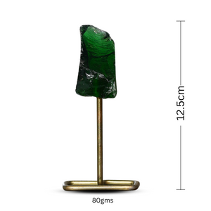 Green Obsidian Raw Stone Stand