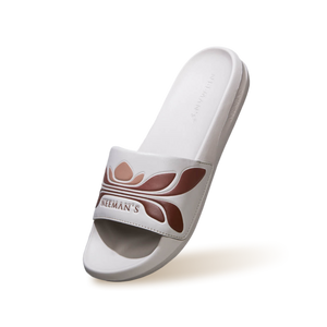 Breather Slides (Men Exclusive) : Grey-Brown