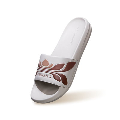 Breather Slides (Men Exclusive) : Grey-Brown