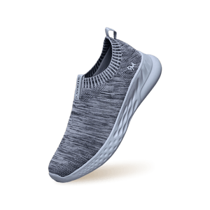 Melange Slip Ons : Grey