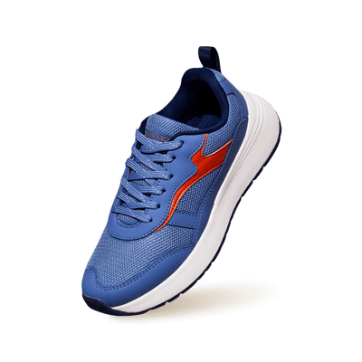 Cosmo Comfort Sneakers : Blue-Orange