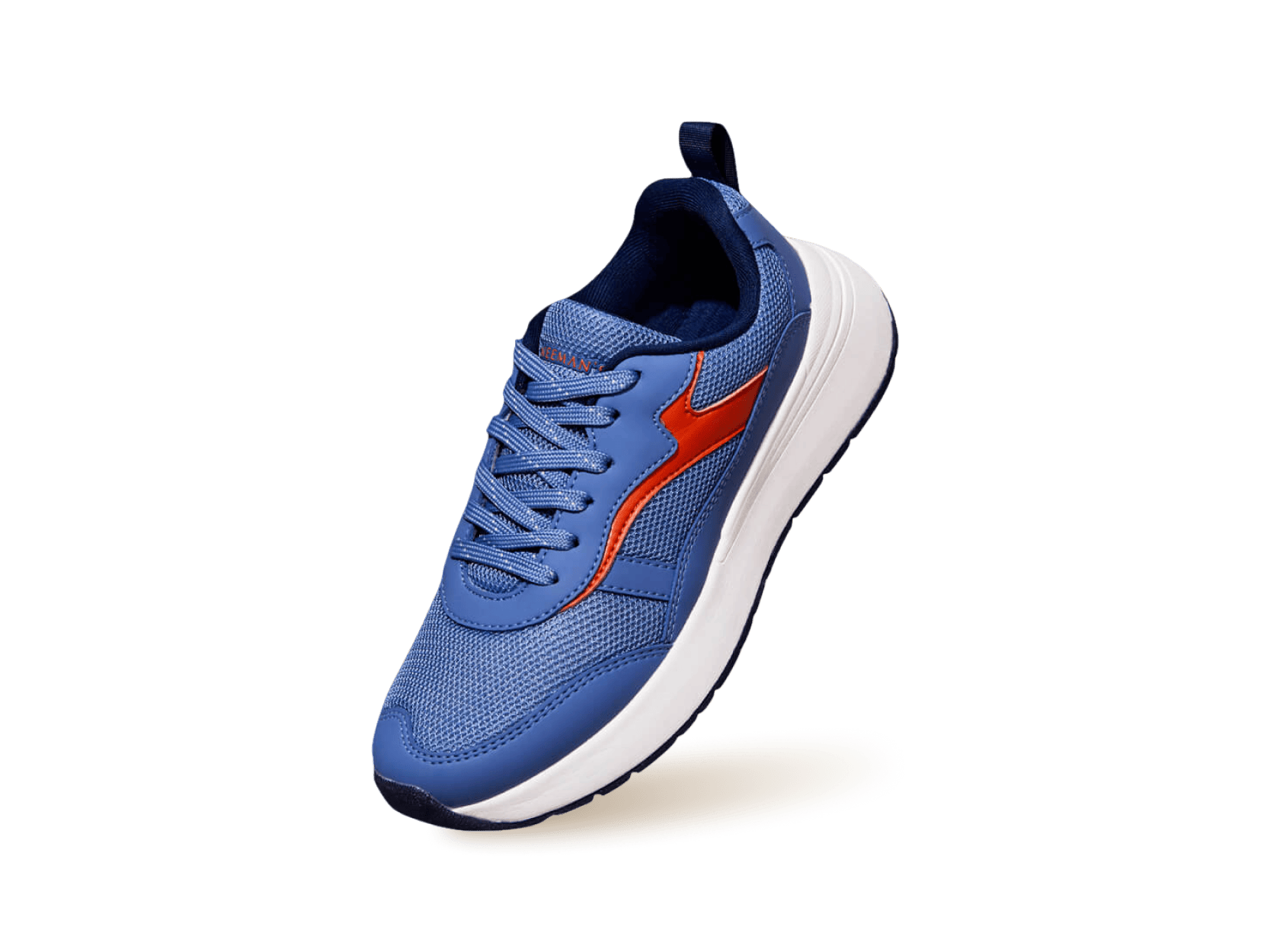 Cosmo Comfort Sneakers : Blue-Orange