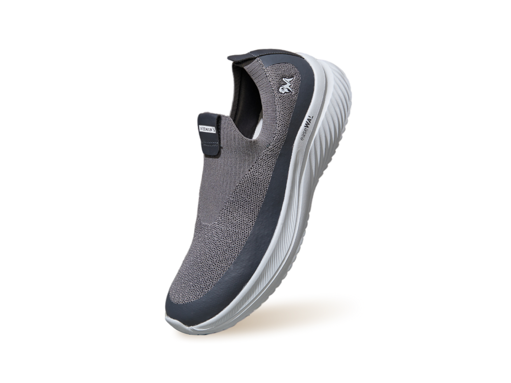 Ease Walk Slip Ons : Grey