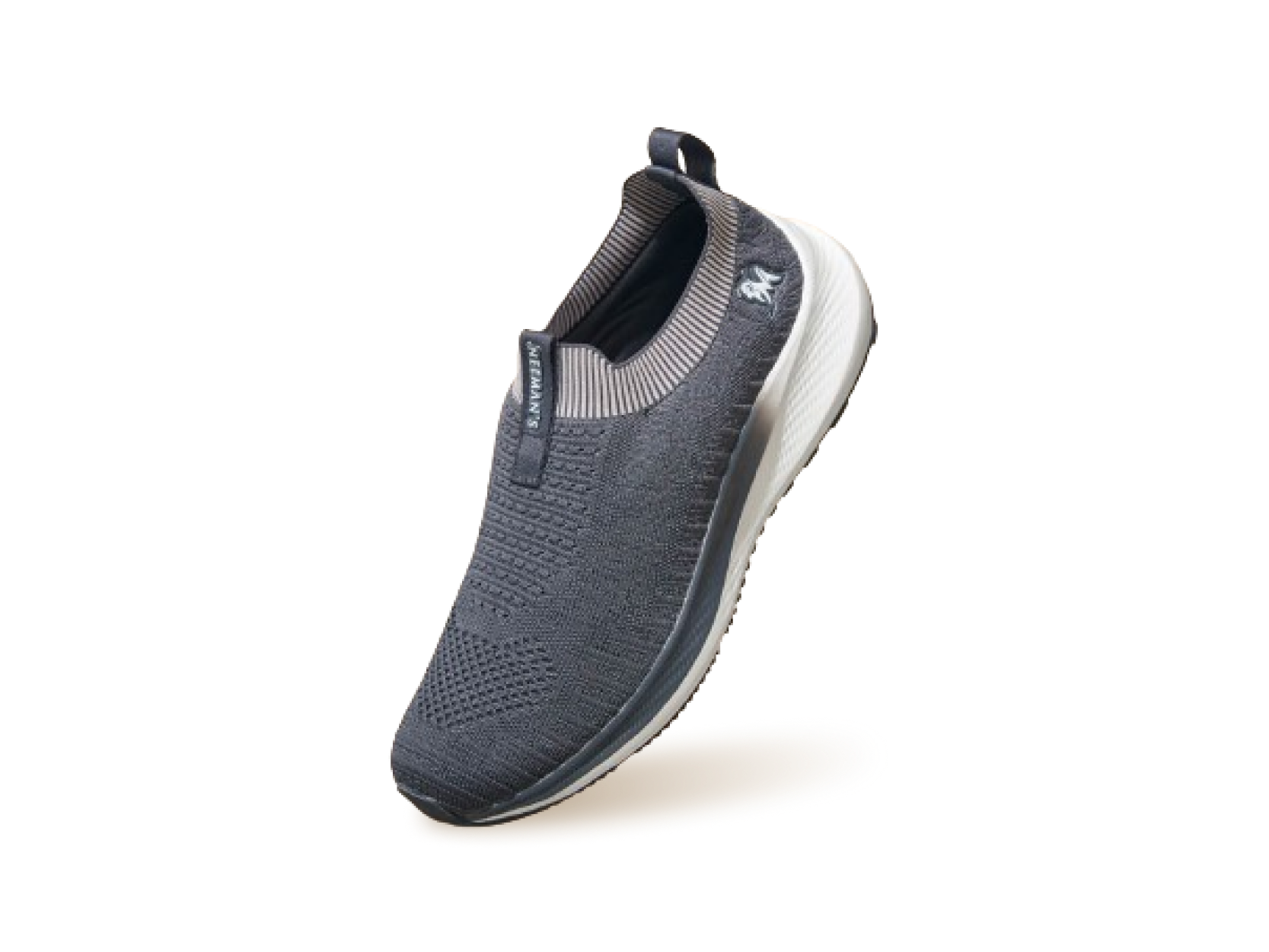 Grip Fit Slip Ons : Grey