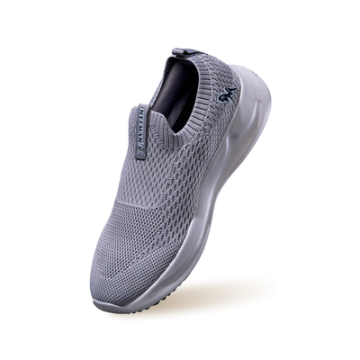 Knit Trainers For Women : Grey