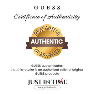 Array Women Quartz Silver Dial Analog Stainless Steel Watch GW0762L4