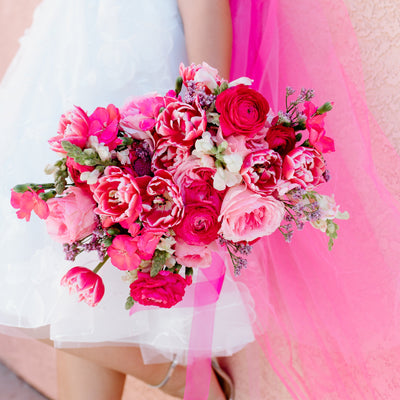 Gummy Pink Dreamy Wedding