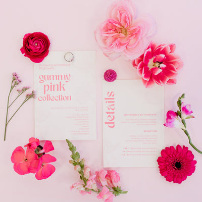 Gummy Pink Dreamy Wedding