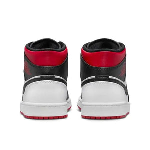 Air Jordan 1 Mid Gym Red Black Toe