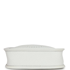 Hermès Evelyne TPM New White Clemence Gold Hardware