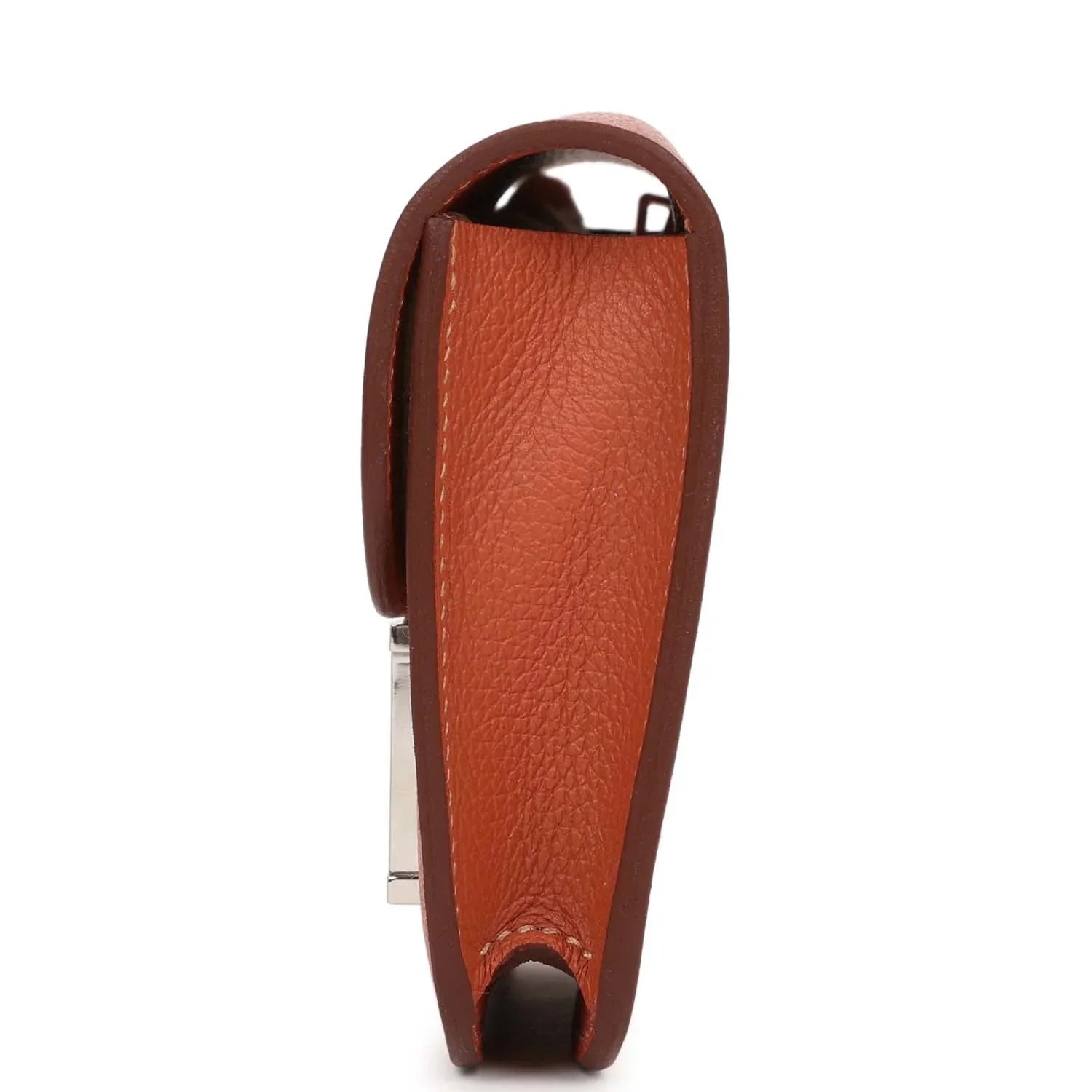 Hermès Constance Slim Wallet Brique Evercolor Palladium Hardware
