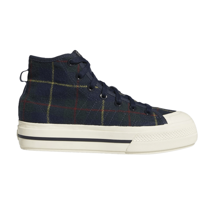 adidas Nizza RF Platform Mid Plaid (Women's)