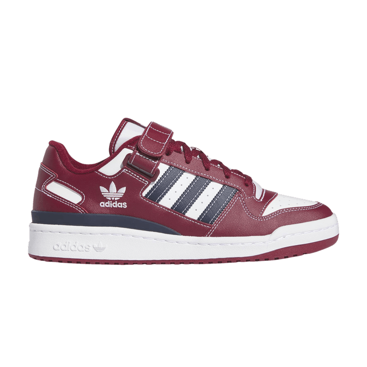 adidas Forum Low Team Collegiate Burgundy Cloud White Collegiate Navy