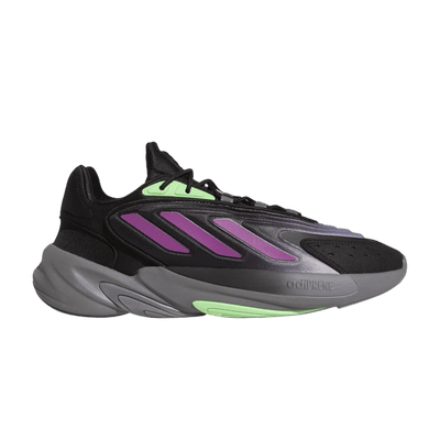 adidas Ozelia Black Purple Screaming Green