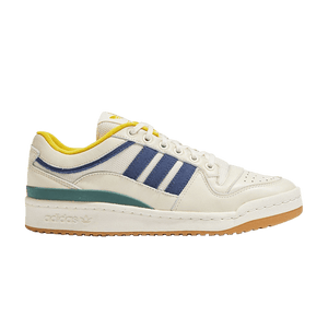 adidas Forum Low Wood Wood Off White Electric Blue Mustard Yellow