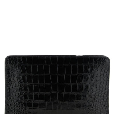 Tom Ford Croc Print Leather Clutch Bag