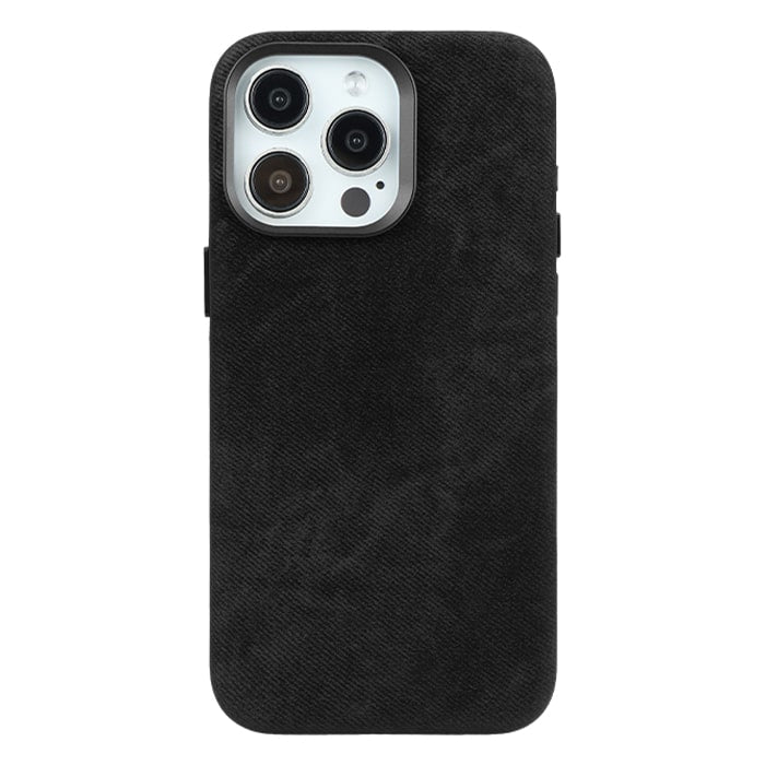 Denim Fabric Magsafe Case For iPhone 15 Pro Max