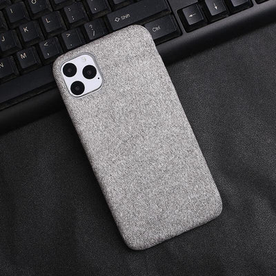 Light Grey Fabric Case - iPhone 11 Pro Max