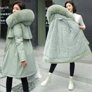 Winter Jacket  for Women's Winter Long Coats Hooded