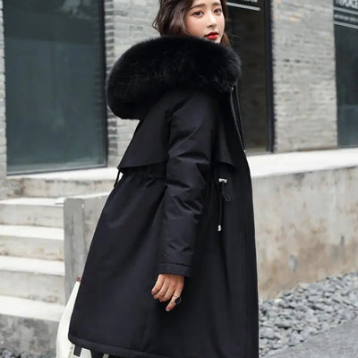 Winter Jacket  for Women's Winter Long Coats Hooded