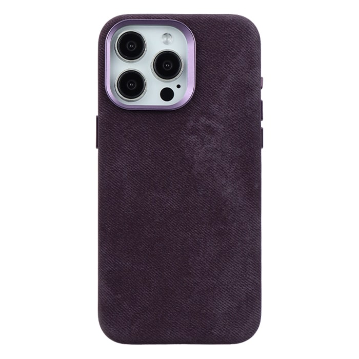 Denim Fabric Magsafe Case For iPhone 15 Pro