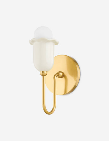 Brass and White