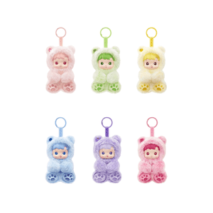 Pop Mart HACIPUPU Gummy Bear Series Vinyl Plush Pendant Sealed Case (6 Blind Box)