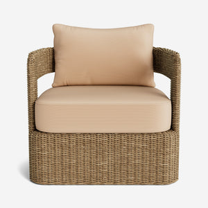 Hadler Outdoor Swivel Lounge Chair